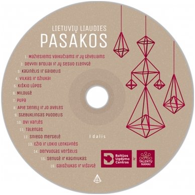 CD plokštelė "Lietuvių liaudies pasakos" 3